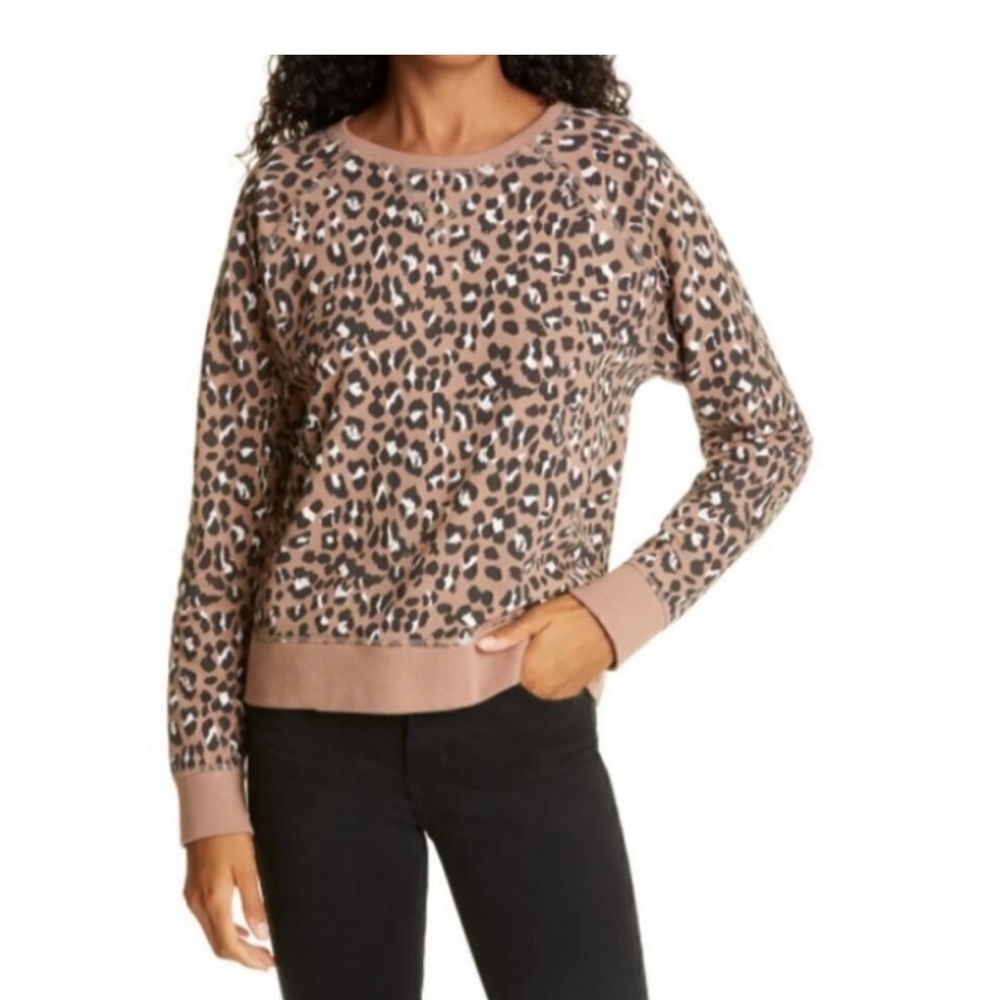 Rails Theo Mountain Leopard Sweatshirt- Size M- like new condition!